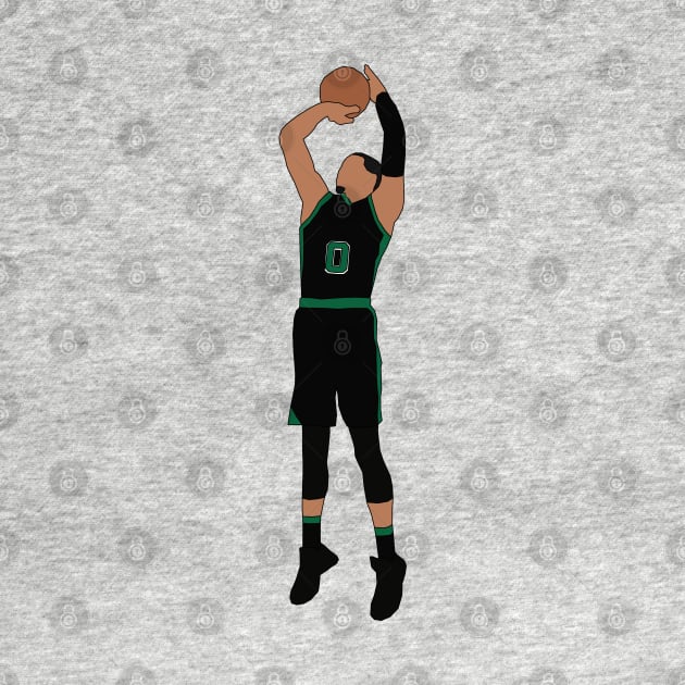 Jayson Tatum Jumpshot by rattraptees